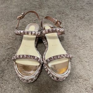 Christian Louboutin espadrilles wedges